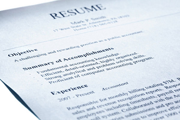 Writing A Successful Resume