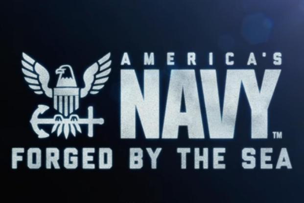 Screen grab from video announcing the Navy’s news recruiting slogan. (Image: Navy)