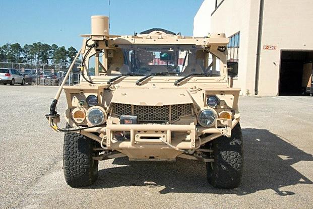 The Ground Mobility Vehicle is designed to be internally transportable via CH-47 Helicopter as well as U.S. Air Force C--130 Hercules and C-17 Globemaster III heavy lift aircraft. (U.S. Army file photo)