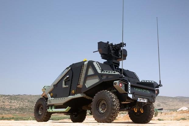 Carmor’s Mantis armored vehicle. (Photo: Courtesy of Carmor Integrated Vehicle Solutions)