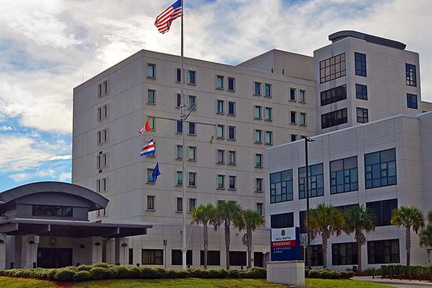 Naval Hospital Jacksonville. Navy photo