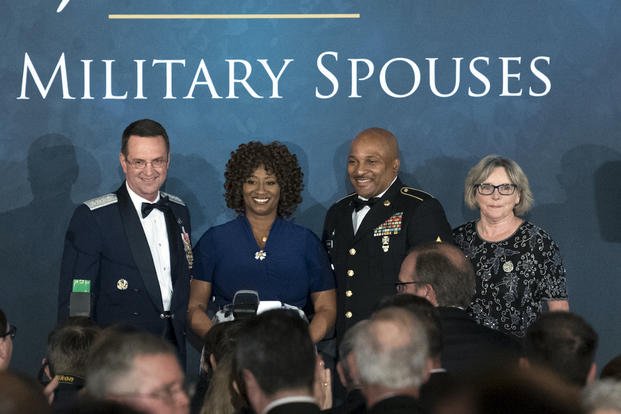 military spouses with service members