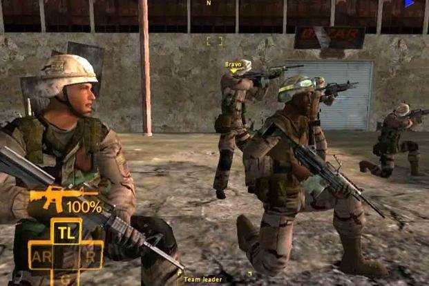 Even video game soldiers couldn’t get desert flak vests.