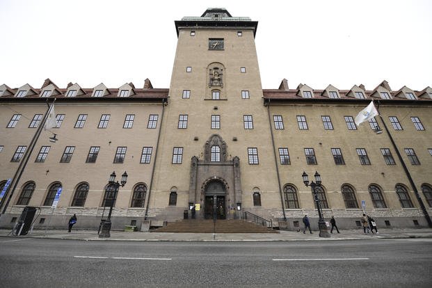 General view of the Stockholm District Court