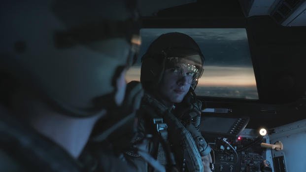 Screenshot from A House of Dynamite (2025) from trailer. Image made available and used under fair use.  Screenshot from A House of Dynamite (2025) from trailer. Image made available and used under fair use.