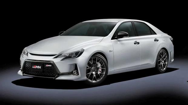 2019 Toyota Mark X GRMN White Front Angle