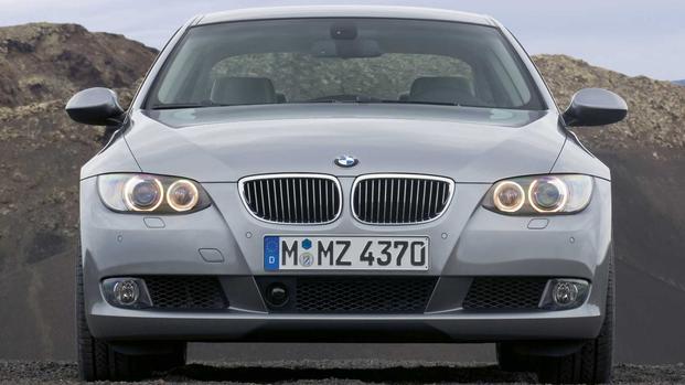 2007 bmw 335i full frontal silver
