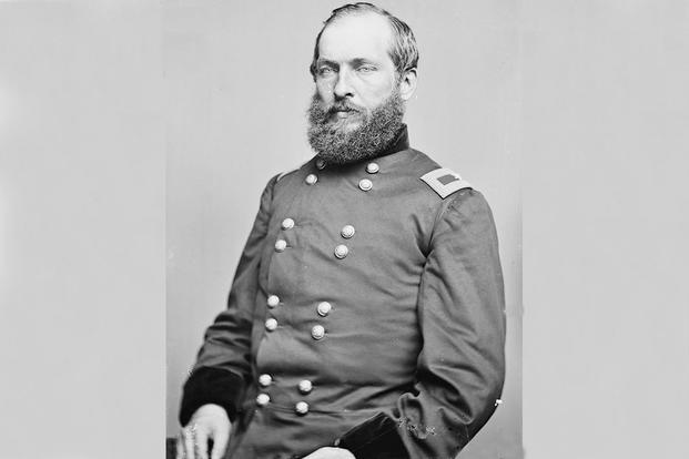 James Garfield as a brigadier general during the Civil War.