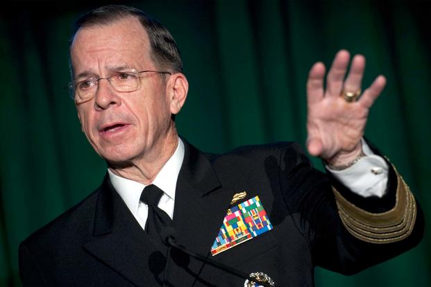 FILE -- Then Chairman of the Joint Chiefs of Staff Navy Adm. Mike Mullen, Jan. 31, 2011. (DoD/Petty Officer 1st Class Chad J. McNeeley)