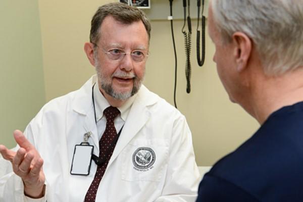 Dr. Maurice Dysken, geriatric psychiatrist at the Minneapolis VA Health Care system, led a VA study testing vitamin E and other treatments for Alzheimer’s disease. (VA photo)