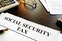Form entitled &quot;Social Security Tax&quot;