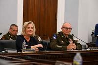 Secretary of the Army Christine Wormuth and Chief of Staff of the Army General Randy George