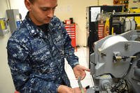 Sailor Operating Technical Equipment