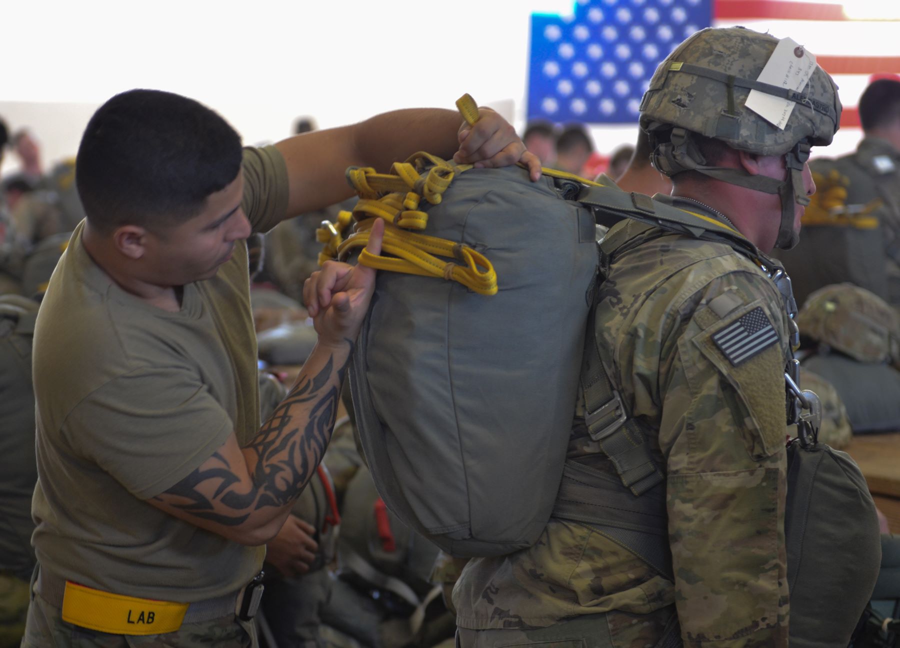 Like Father, Like Son: 82nd Soldiers Jump Together at Bragg