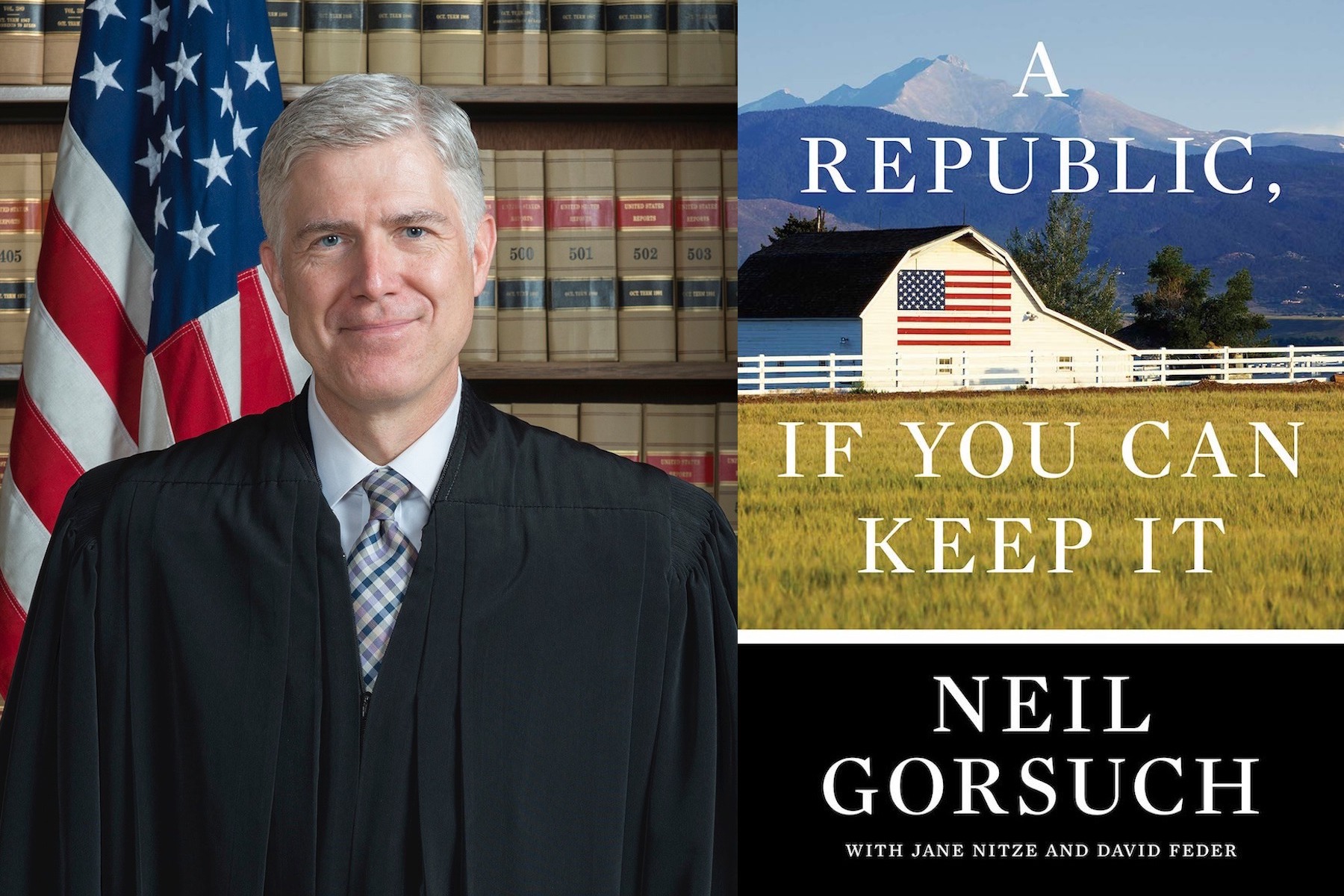 Justice Gorsuch Book Touts Scalia's Views and Civility in the Trump Era