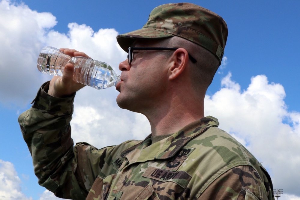 How many ounces of water are you supposed to drink Does Water Affect Weight Military Com