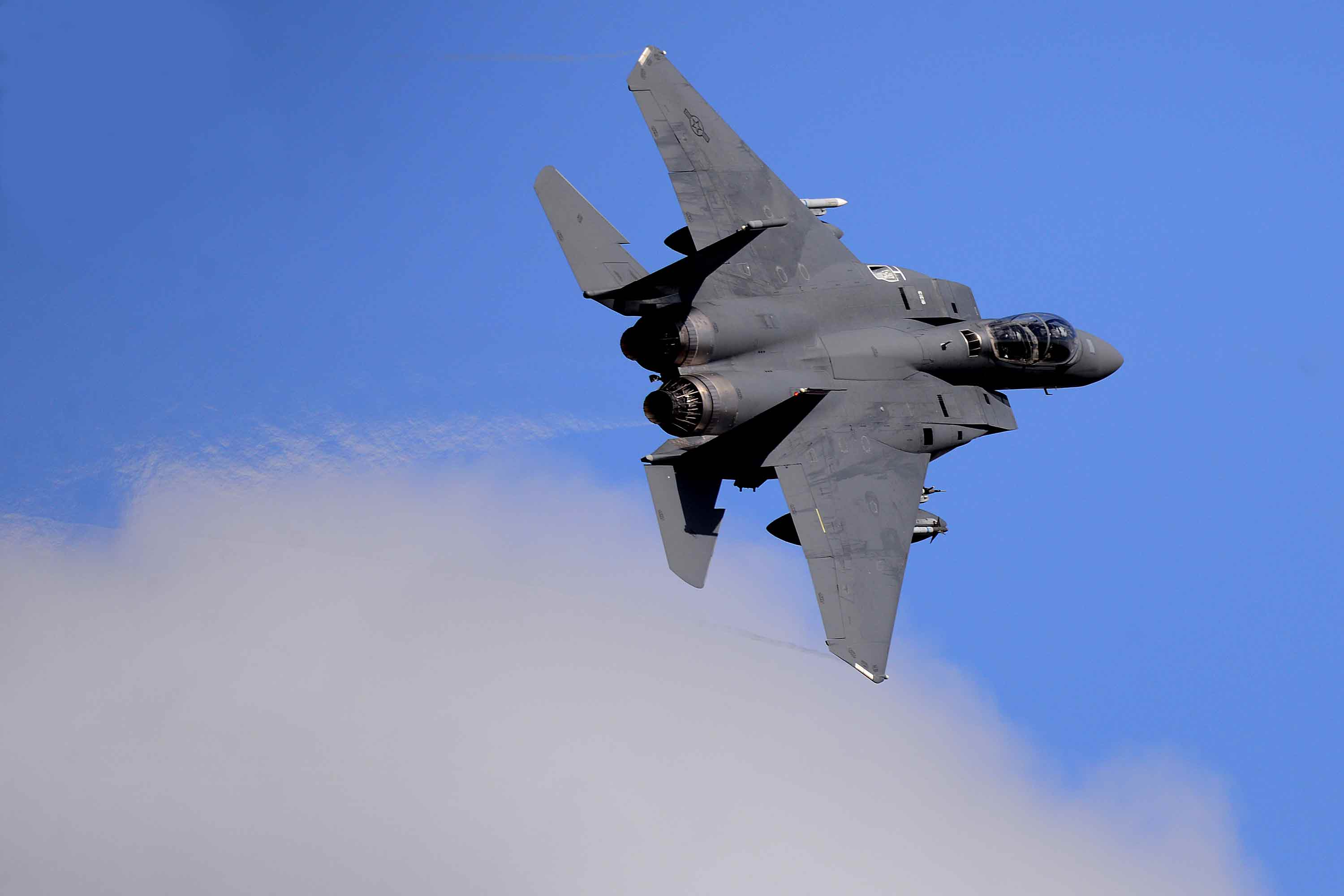 Us F 15 Crashes Into North Sea Military Com