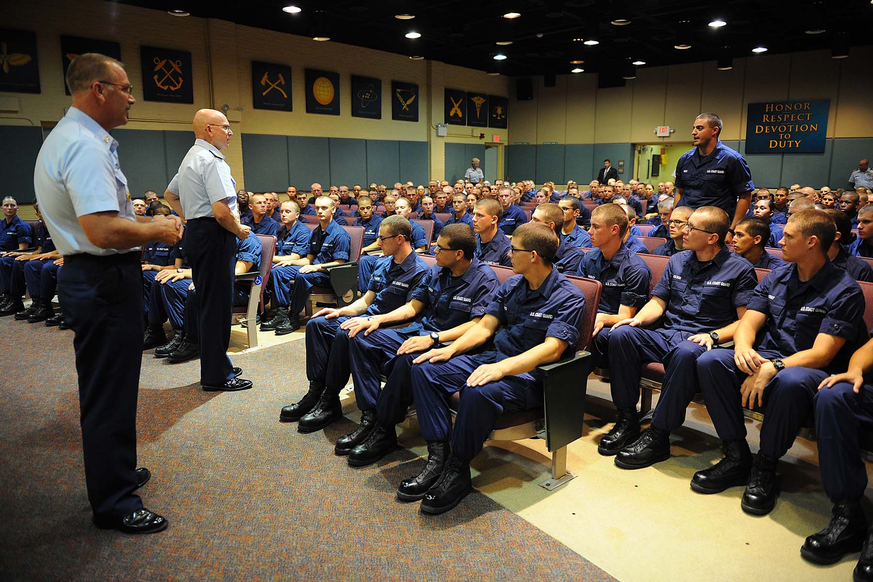 Coast Guard Boot Camp Timeline At A Glance Military