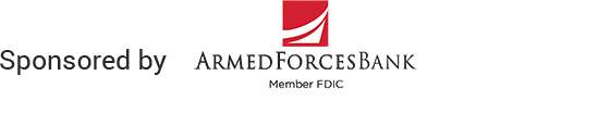 Sponsored by Armed Forces Bank. Member FDIC.