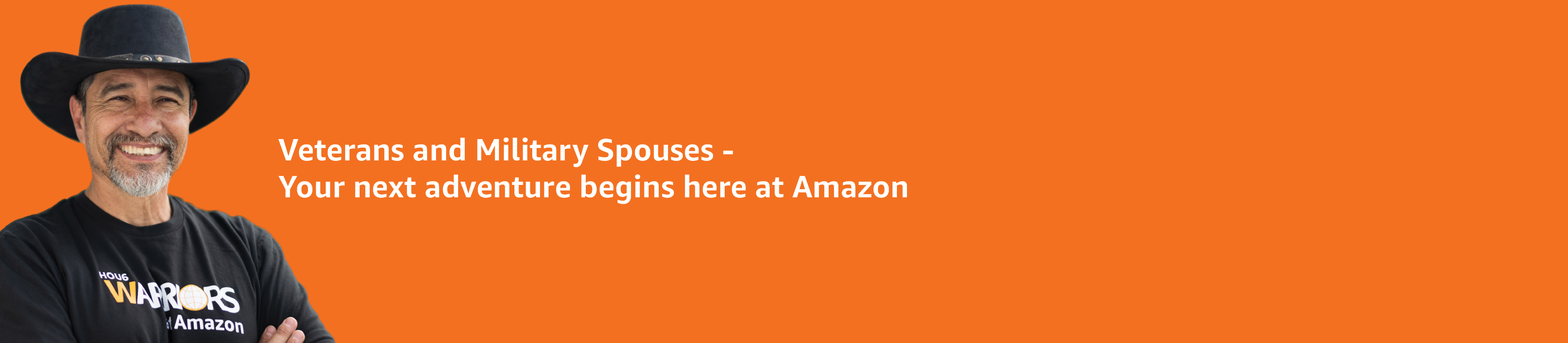 Veterans and Military Spouses - Your next adventure begins here at Amazon