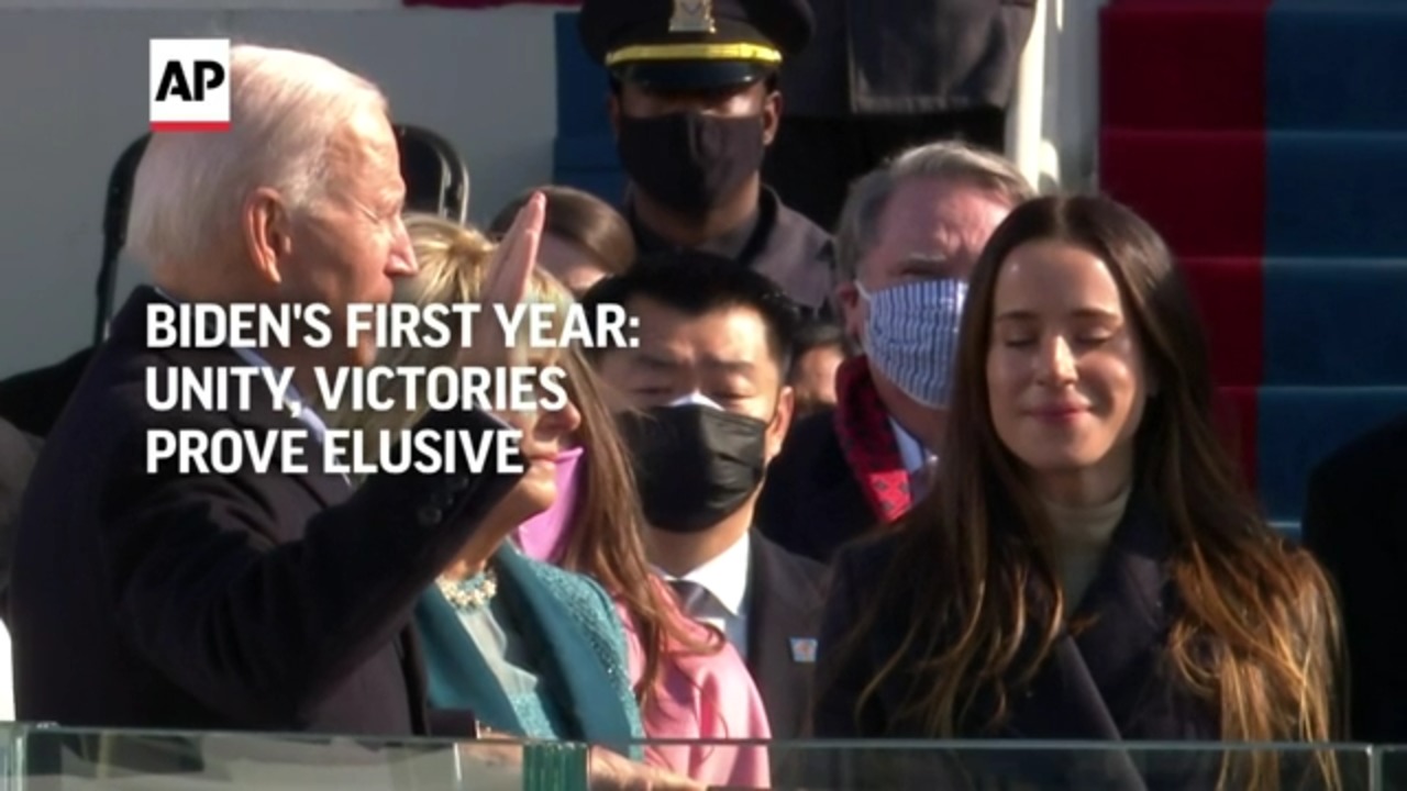 Biden's First Year: Unity, Victories Prove Elusive