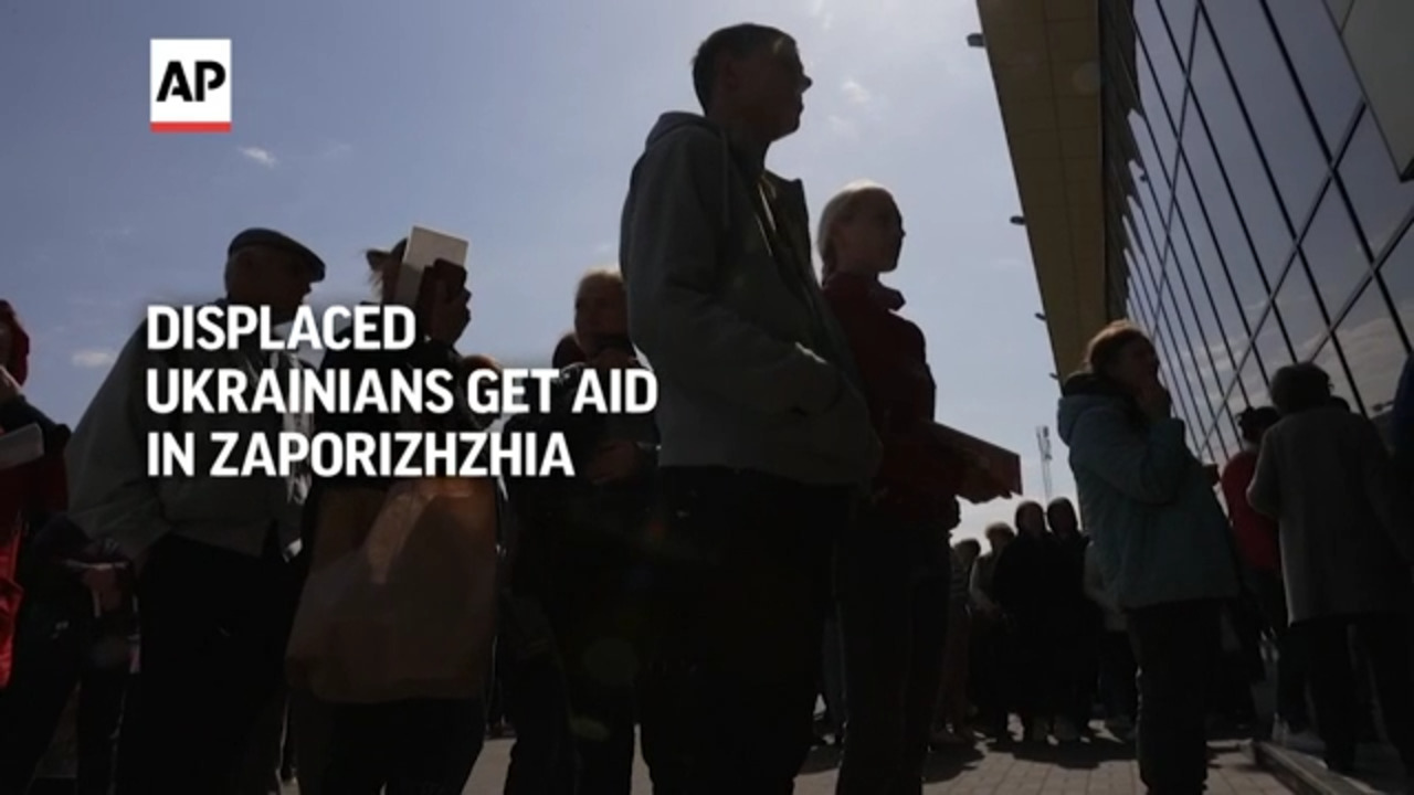 Displaced From Across Ukraine Get Aid in Zaporizhzhia
