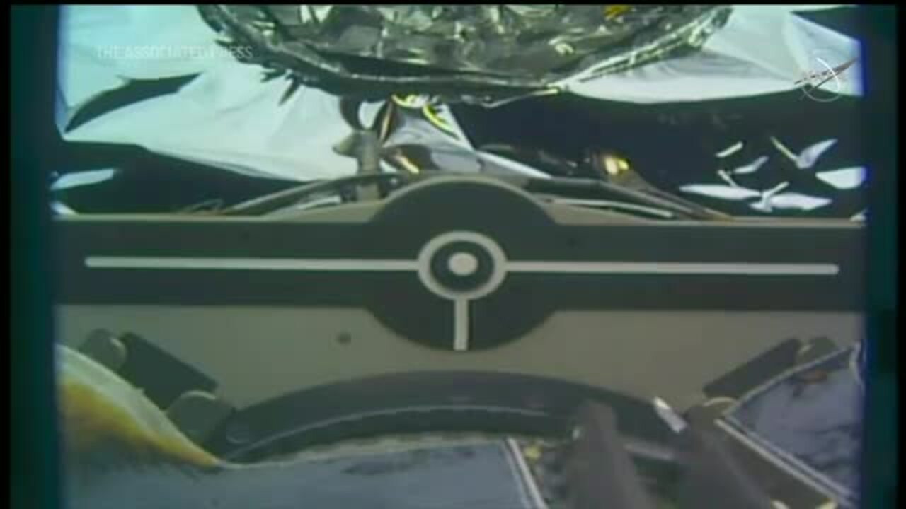 Northrop Grumman Cargo Ship Docks at Space Station