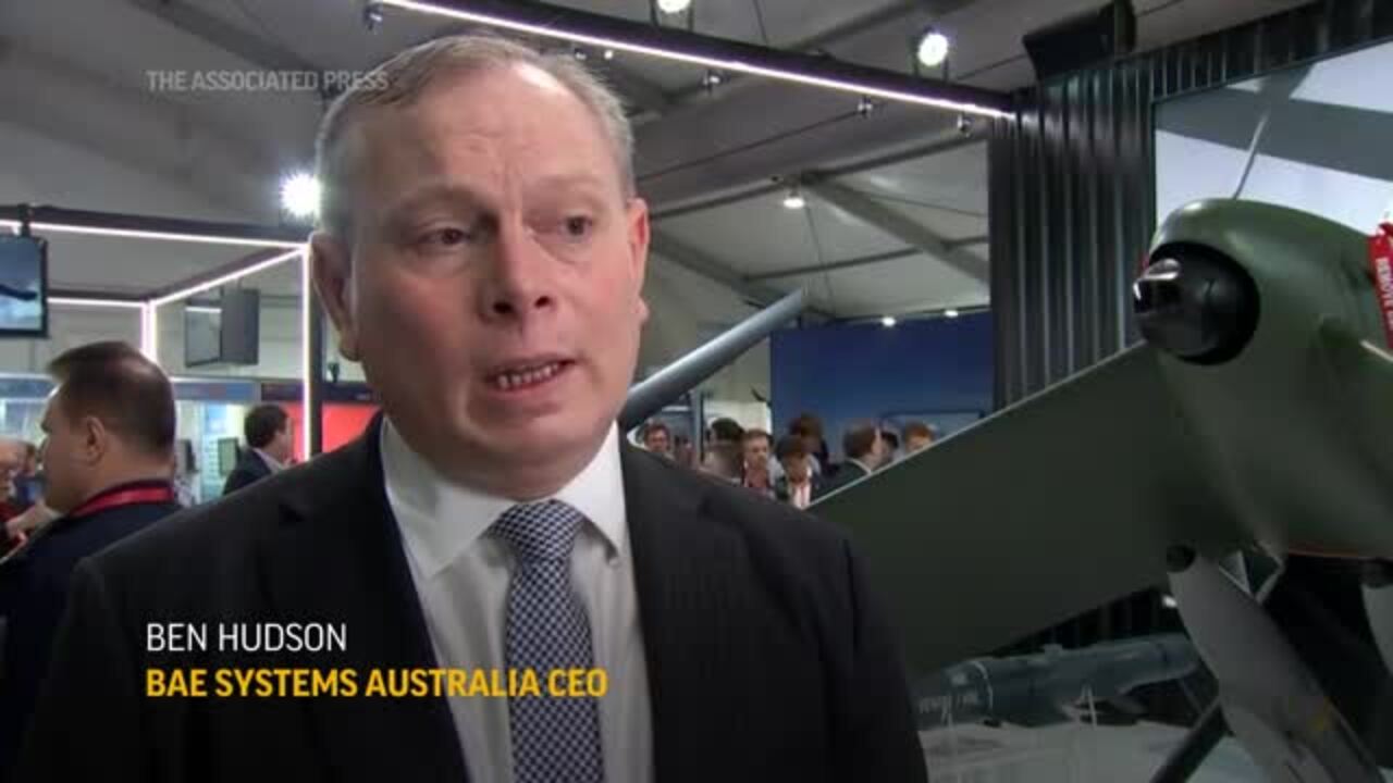 Australian-Designed Military Drone Unveiled at Show