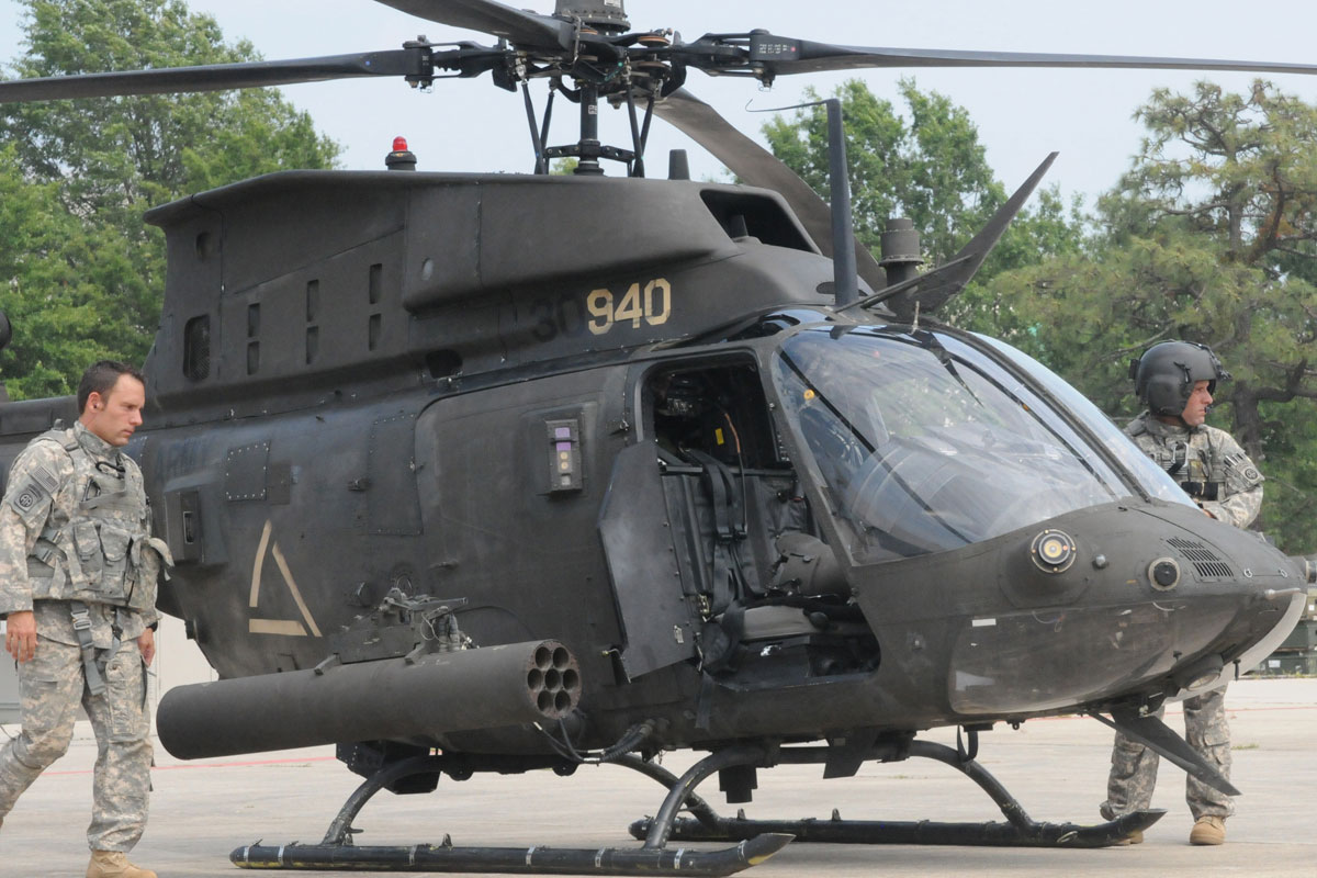 El OH-58D Kiowa Warrior: Un Helicóptero Ligero y Adaptable de ...