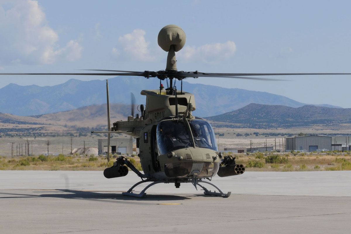 El OH-58D Kiowa Warrior: Un Helicóptero Ligero y Adaptable de ...