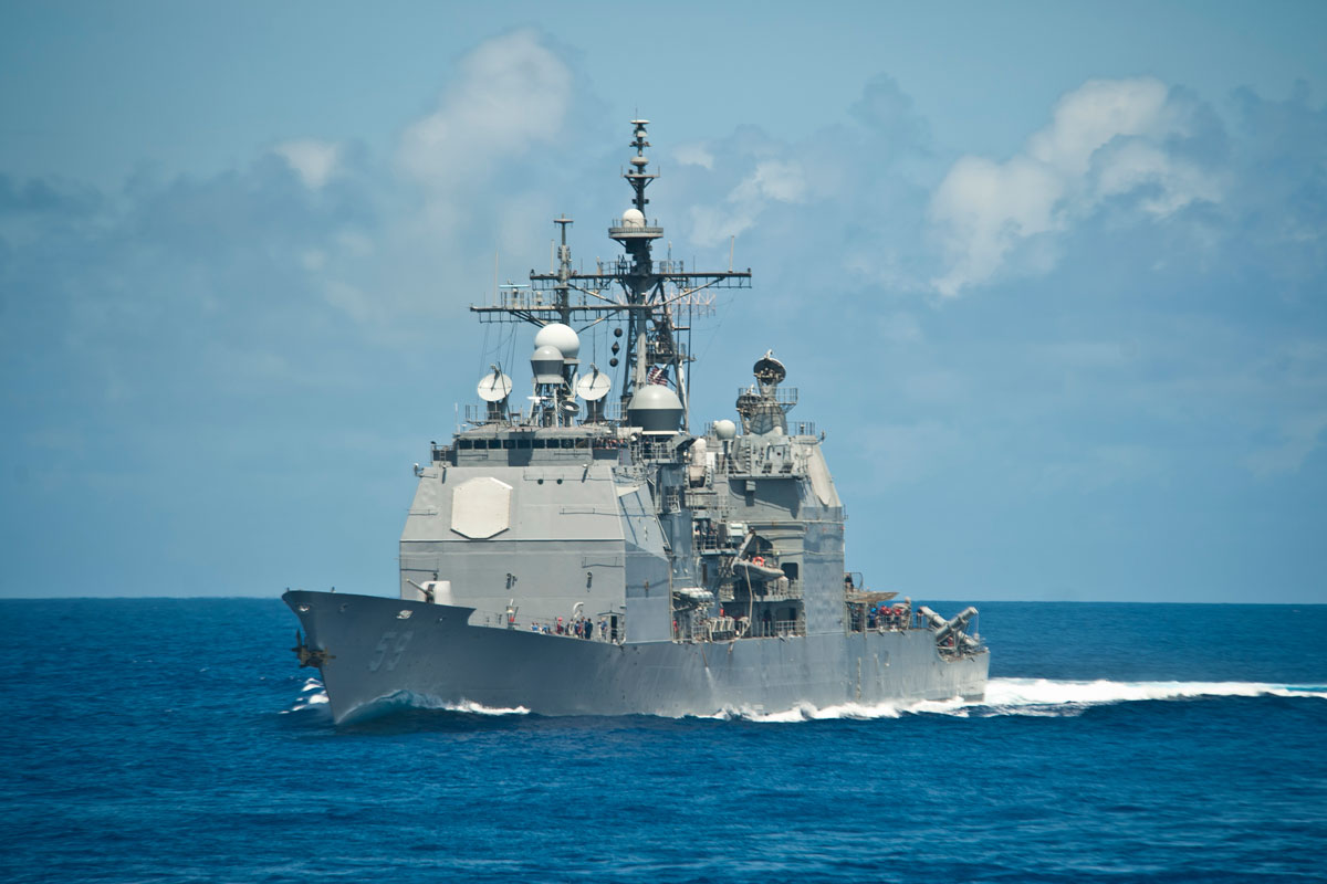 Ticonderoga Class Aegis Guided-Missile Cruisers, USA