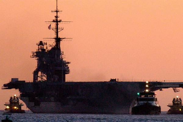 Fire Leads to Evacuation of Historic USS Midway in San Diego | Military.com