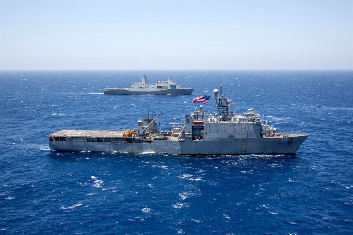 USS Carter Hall Rescues Fishermen in Distress | Military.com