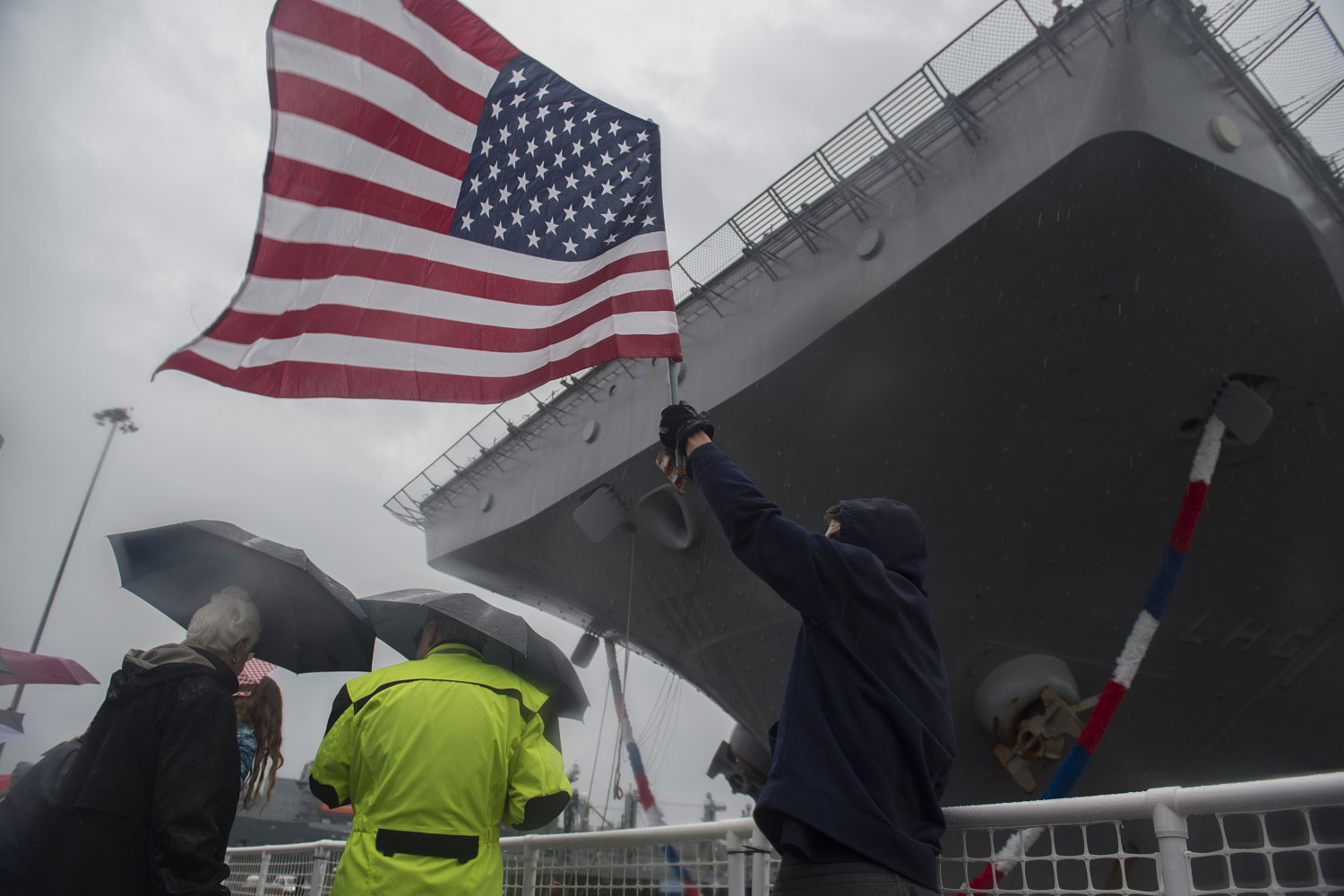 Under Veil of Holiday Secrecy, Navy Ships Return from Deployment