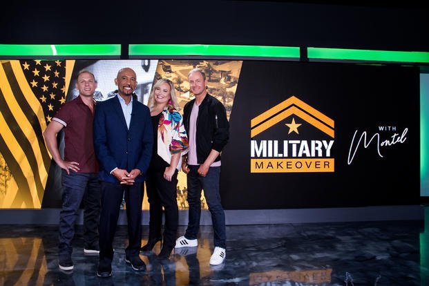 The cast of Military Makeover With Montel Williams.