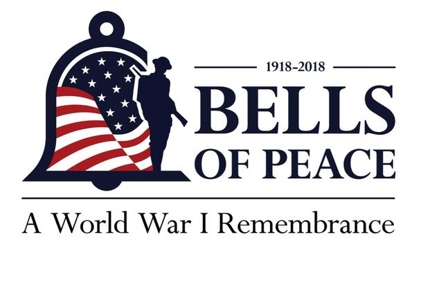 The World War One Centennial Commission is promoting a nationwide bell-tolling on Nov. 11 as a solemn reminder of the sacrifice and service of veterans of the Great War, and all veterans. (Graphic courtesy of Bells of Peace)