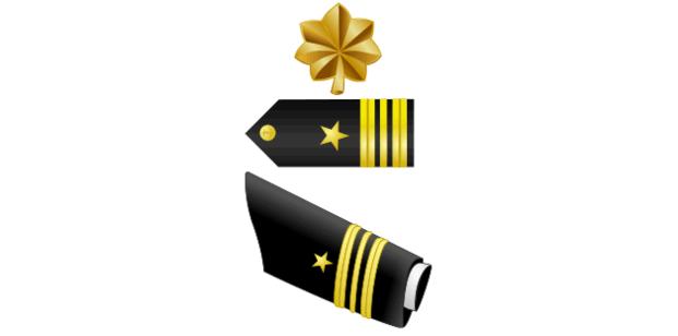 US Coast Guard O-7 Rear Admiral Lower Half O7 DRML Flag Officer Ranks