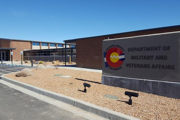 The former Colorado Army National Guard armory in Grand Junction, Colorado, is now the home of the Western Region One Source. This facility connects Western Slope service members, veterans, and their families with benefits, service providers, and community partners. (Division of Military and Veterans Affairs-West photo by Joanne Iglesias)