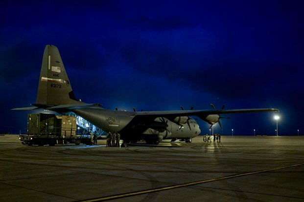 C-130J Super Hercules at Camp Lemonnier, Djibouti