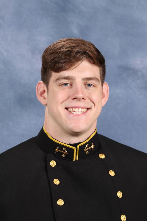 U.S. Naval Academy Midshipman 1st Class (senior) David Forney