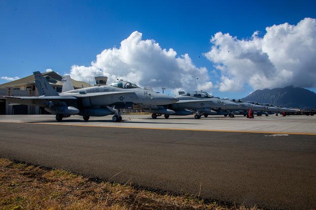 F/A-18D Hornets Marine Corps Base Hawaii