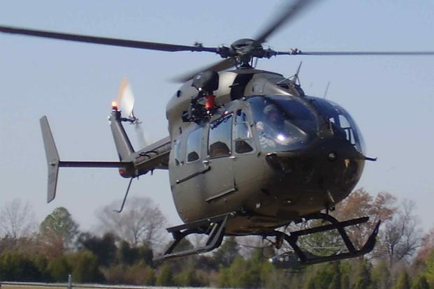 UH-72 Lakota helicopter.