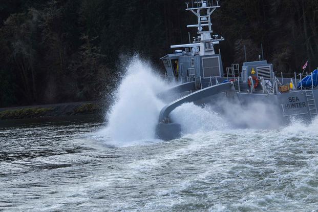 Sea Hunter unmanned vessel