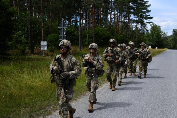U.S. soldiers Grafenwohr Training Area, Germany