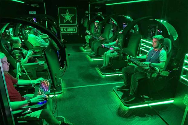 The U.S. Army debuted its Esports gaming trailer at the Salt Lake Gaming Con in Salt Lake City.