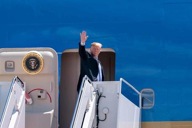 Trump Was 'in Awe' of His First Flight on Air Force One