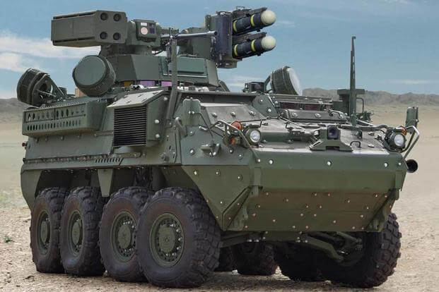 Army Inks $1.2 Billion Deal to Equip Strykers with Short-Range Air Defense  Weapons | Military.com