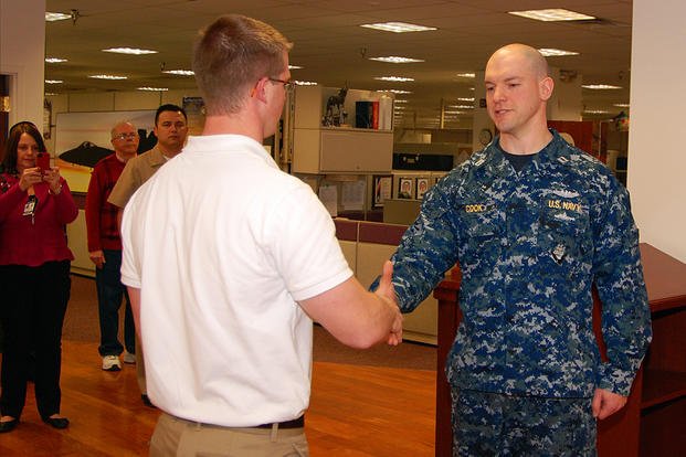 Navy commissioning ceremony