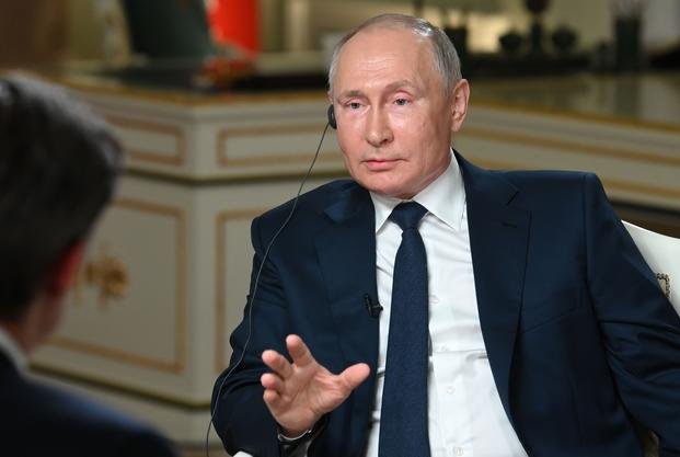 Russian President Vladimir Putin is interviewed by NBC ahead of his summit with U.S. President Joe Biden