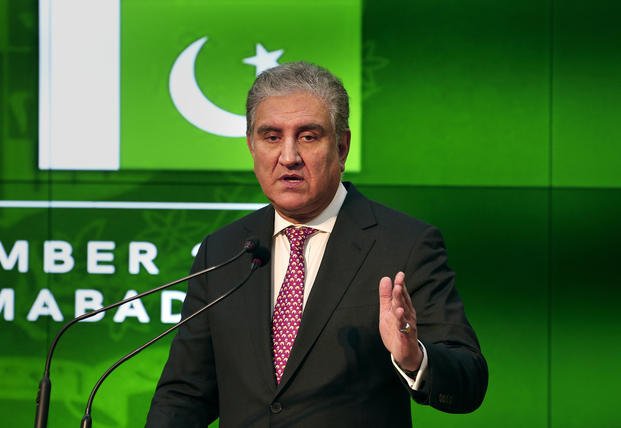 Pakistan's Foreign Minister Shah Mahmood Qureshi